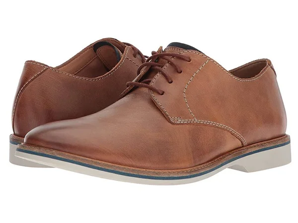 Clarks Men's Atticus Lace Oxford - Size: 11, Tan Leather