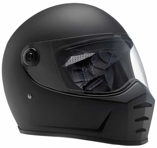 Biltwell Lane Splitter Helmet Solid Flat Titanium 2XL