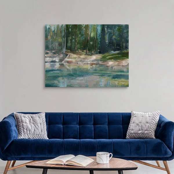 Northwestern Lake II, Canvas Wall Art, 48x36, Great Big Canvas