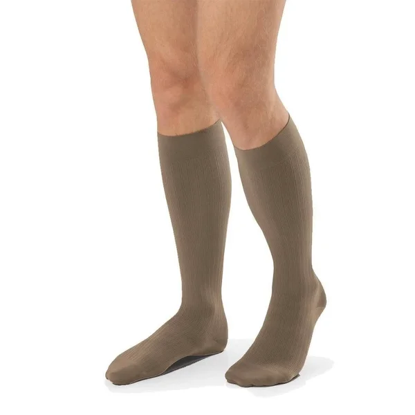 Jobst forMen Ambition 20-30 mmHg Knee High Size 6 - Long, Brown
