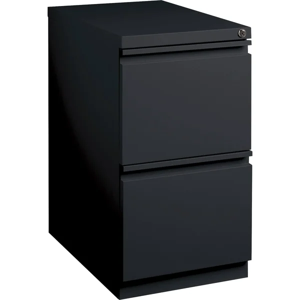 Lorell Mobile File Pedestal - Black