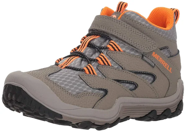 Merrell Kid's Chameleon 7 Access Mid A/C Waterproof Boot, Size: 12, Gunsmoke