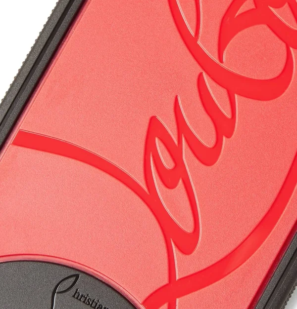 Christian Louboutin Loubiphone Sneaker iPhone X/XS Case-Black/Red