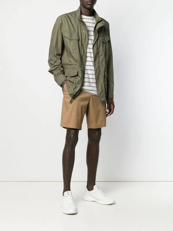 Michael Kors Washed Shorts, gender.adult.male, Size: 33, Khaki
