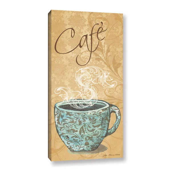 ArtWall Jo Moulton's Café, Gallery Wrapped Canvas - 18x36