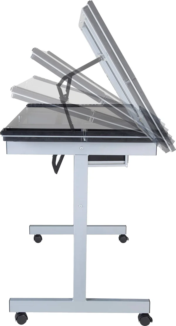 OneSpace 50-CS01 Craft Station - Silver/Blue Glass