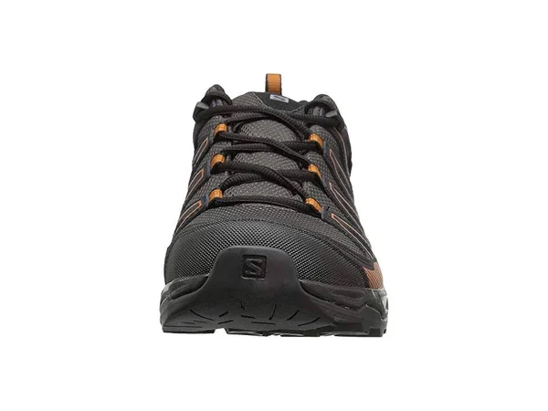 Salomon Pathfinder Low Cswp Mens Hiking Shoe 400615, Beluga/Black/Leather Brown, Size 13 M