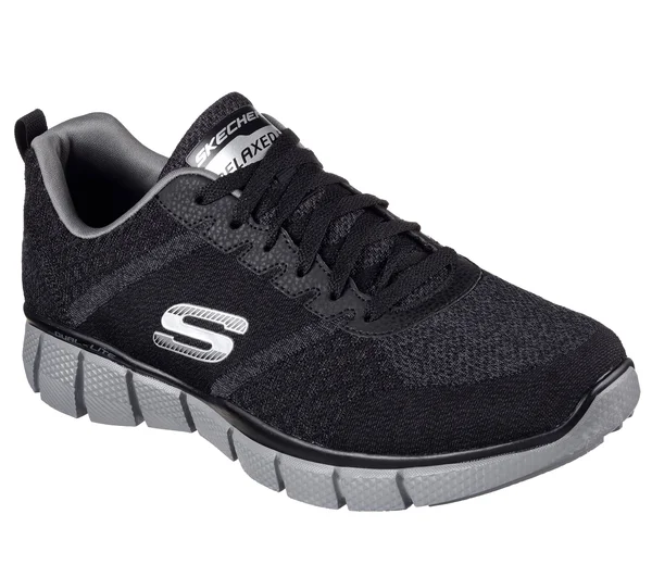 Skechers Sport Men's Equalizer 2.0 True Balance Sneaker, Black/Charcoal