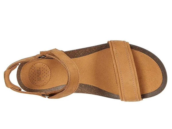 Teva Women's Mahonia Stitch Sandal Chipmunk 9