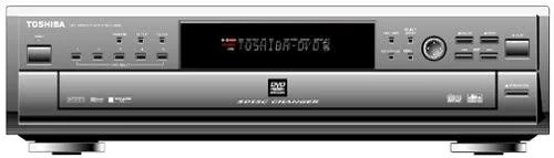 Toshiba SD-3755 - DVD changer - black