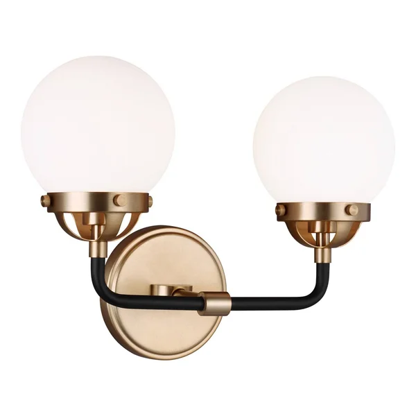 Sea Gull Lighting-4487902-848-Cafe - 2 Light Bath Vanity Satin Bronze