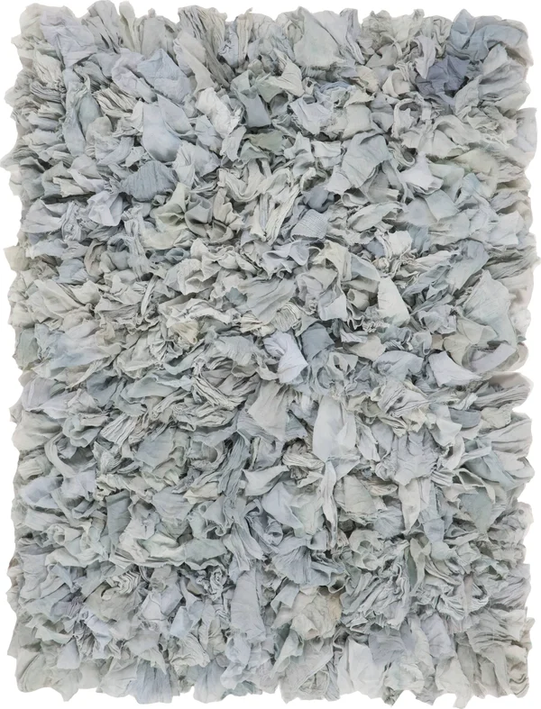 Safavieh Rio Shag Sg951L 5& x 8& Light Blue Rug