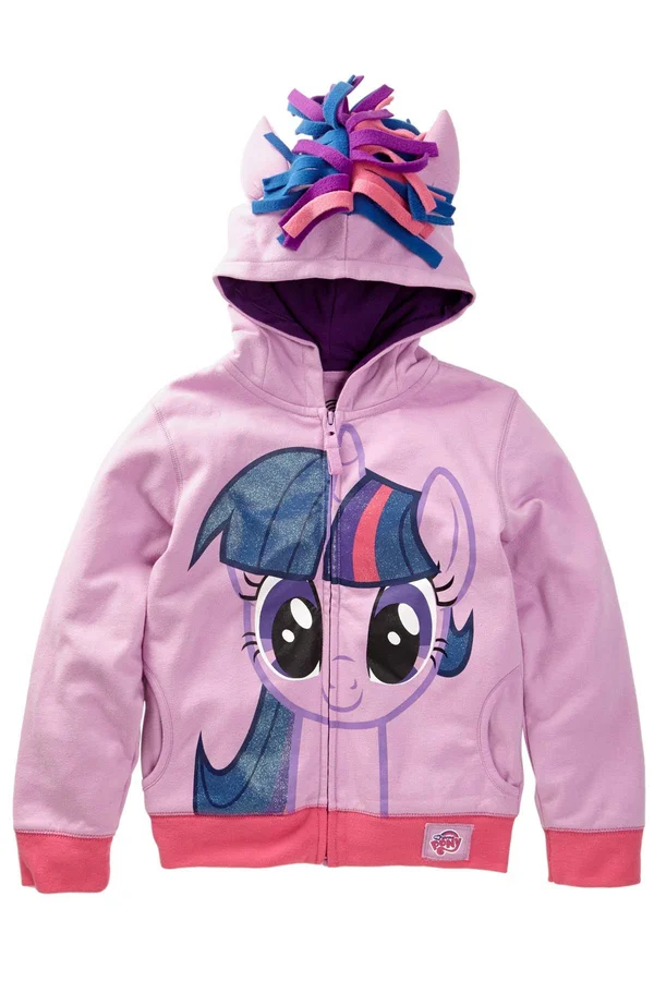 My Little Pony Little Girls& Twilight Sparkle Hoodie - Purple/Multi, 4