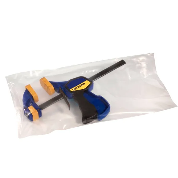 Clear Flat Poly Bags - 8W x 10H - 3 Mil - Case of 1000