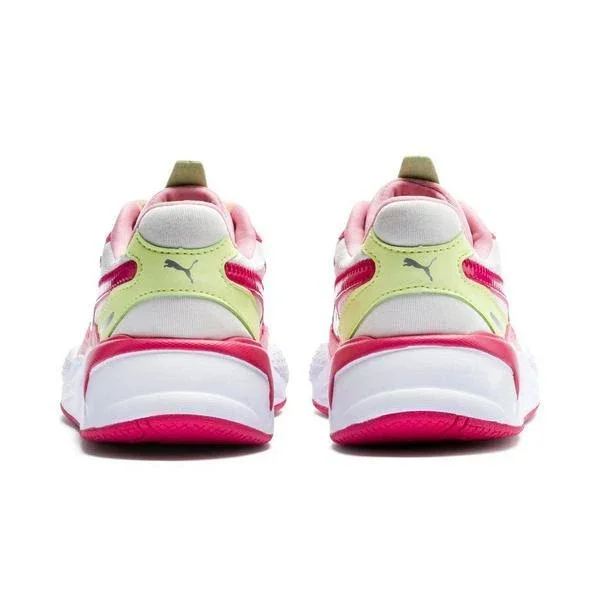 Puma RS-X3 Summer Splash Pink/White Preschool Girls& Shoes, Size: 2.5
