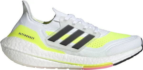 Adidas Ultra Boost 21 Women's Running Shoes - White - 10.5