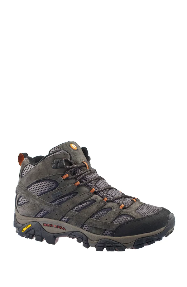 Merrell Men's Moab 2 Mid Waterproof - 11.5, Beluga