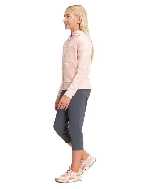 The North Face Girls& Glacier Full-Zip Hoodie - Large, Multi