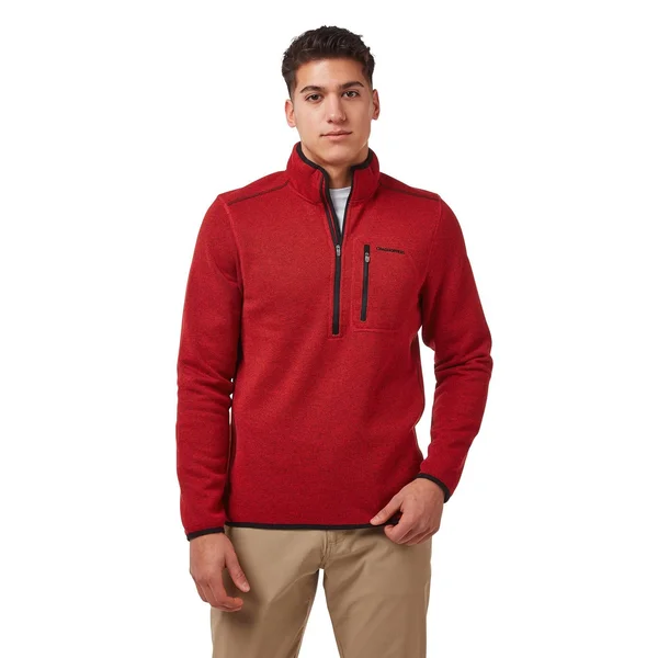 Craghoppers Mens Etna Half-Zip Fleece Sriracha Marl S