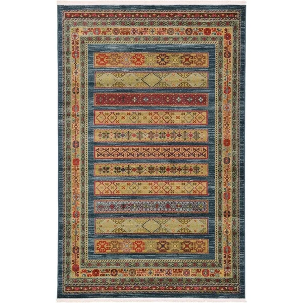 Unique Loom Pasadena Fars Area Rug - 9& x 12& Ivory