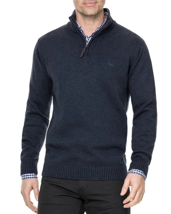 Rodd and Gunn Merrick Bay Quarter-Zip Sweater