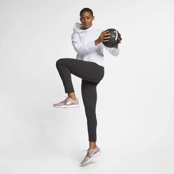 Nike Black/White Flow Training Pants