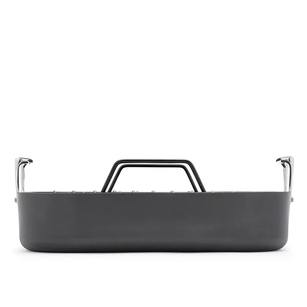 All-Clad, E7649764, HA1, Hard Anodized Nonstick 13x22 x 16x22 Roaster