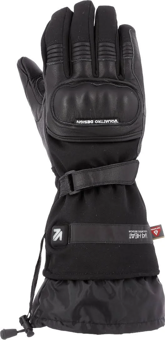 Vquattro MERCURE 18 HEATING Motorcycle Gloves - Black, Size XL