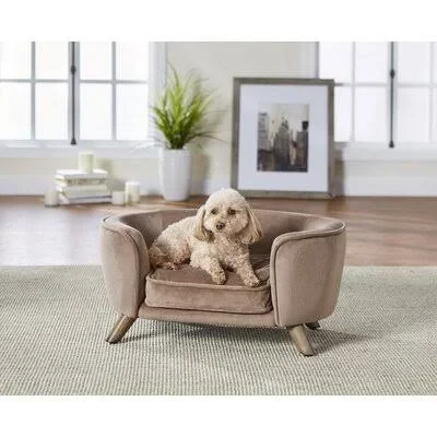 Heisler Dog Sofa Tucker Murphy Pet Color: Beige