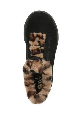 Women's Bzees Golden Slip On - Size: 12, Black