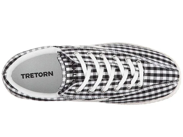Tretorn Nylite 4 Plus Women's Shoes Black/White : 8 B