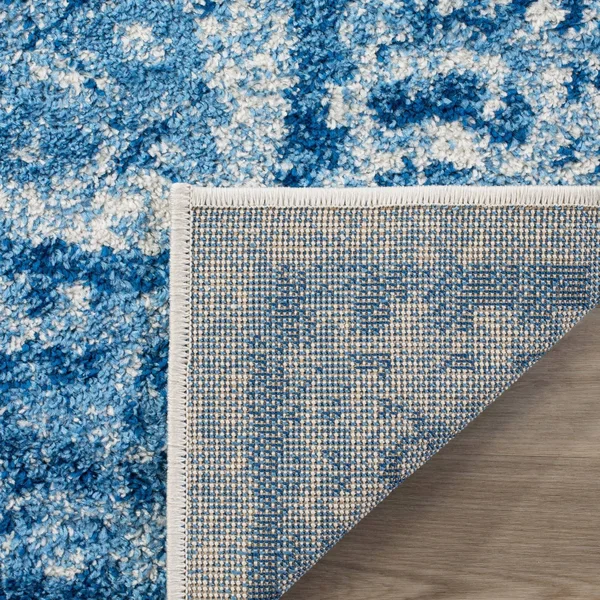 Safavieh Adirondack ADR110D 2&6x22 x 10&0x22 Runner Silver, Blue Area Rug