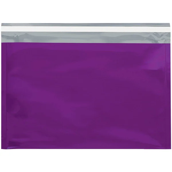 Box Partners Metallic Glamour Mailers 9 1/2x22 x 12 3/4x22 Purple 250/Case Gfm0912pl