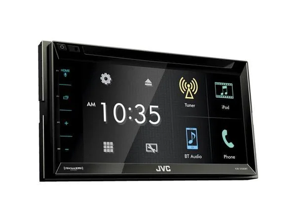 JVC Kw-v330bt 6.8x22 Double DIN Bluetooth In-Dash DVD/CD/AM/FM/Digital Media Car Stereo with Rear View Camera