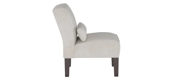 Skyline Furniture Custom Accent Chair in Velvet (Velvet Light Grey)