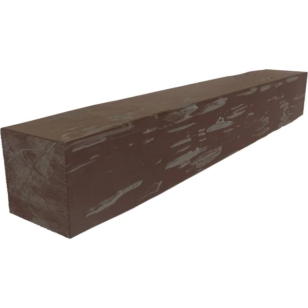 Ekena Millwork MANUPC08X12X36AE 8x22H x 12x22D x 36x22W Pecky Cypress Faux Wood Fireplace Mantel, Aged Pecan