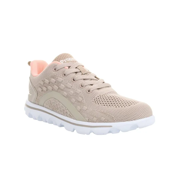 Propet Women's TravelActiv Axial Shoes - Taupe Peach in Size 11