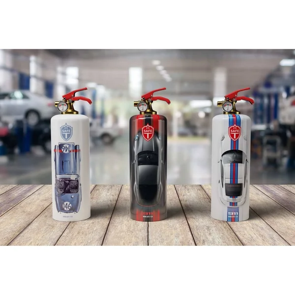 Safe-T Design Fire Extinguisher - Cobra - White SL2002