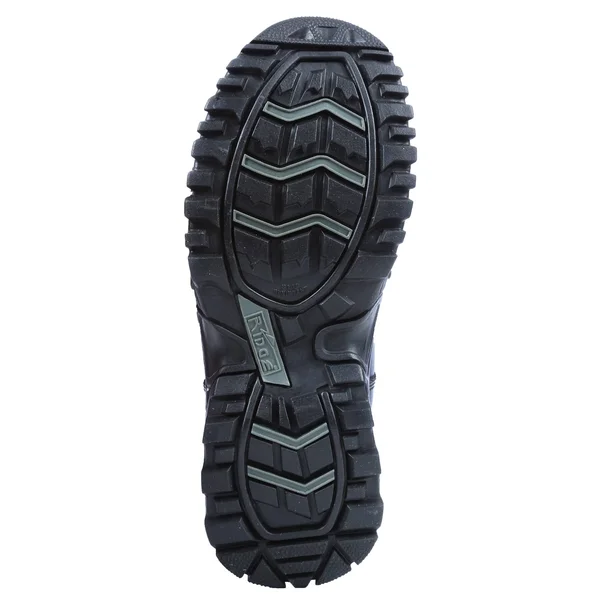 Ridge Tactical Boots Mens Mid Zip Leather 6x22 Shaft 8003ALWP Black