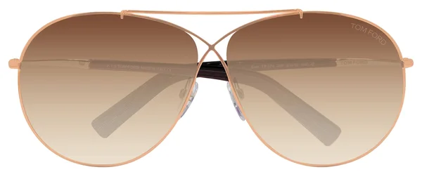 Tom Ford Eva Shiny Gold - Brown Gradient Sunglasses Tf374 28F