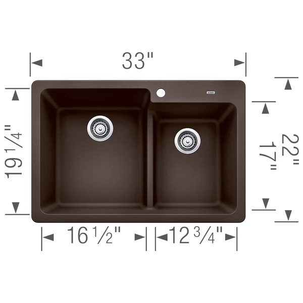 Blanco 441629 One Undermount Kitchen Sink Kit