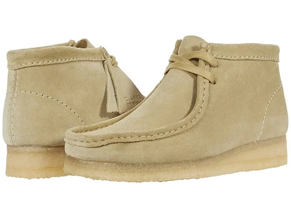 Clarks Wallabee Boot - Women's Maple Suede - 9.5