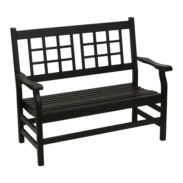 Hinkle Chair Company Winchester Garden Bench Black Matte - Size: 4 Foot