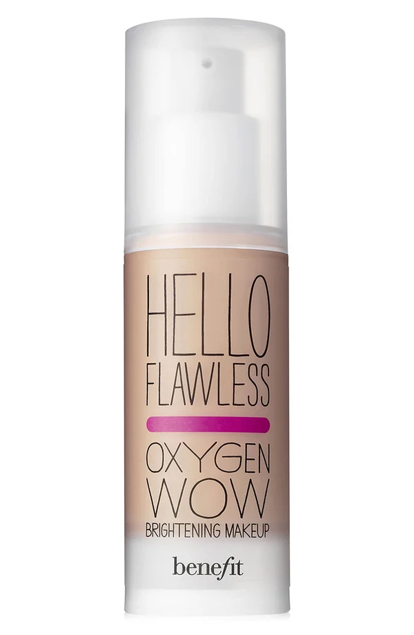 benefit Hello Flawless Oxygen Wow! Liquid Foundation - SPF 25, Beige - 1 fl oz bottle
