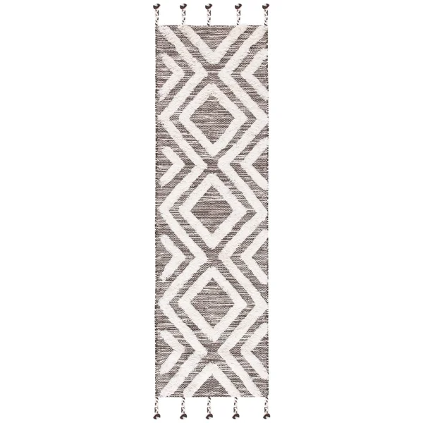 Safavieh Kenya Rug Collection KNY331T - Brown - Ivory - 3& x 5&