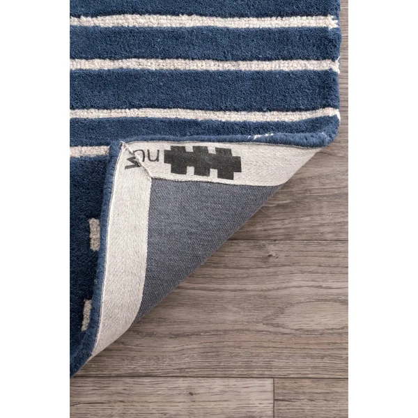 nuLOOM Marlowe Stripes Rust 4 ft. x 6 ft. Indoor Area Rug - Red