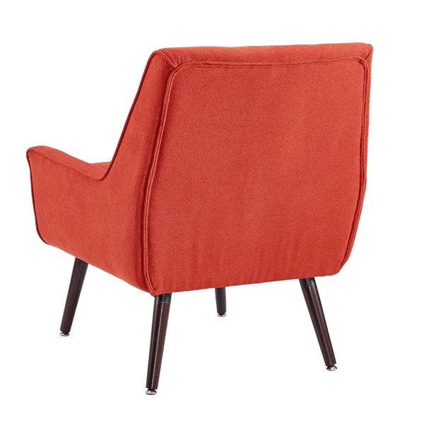 Linon Liz Pimento Chair, Orange