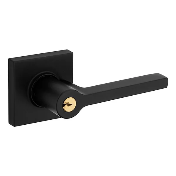 Baldwin Estate 5285 Square Entry Lever (Square Rose)