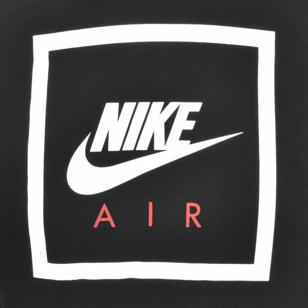 Nike Air Logo Hoodie Black
