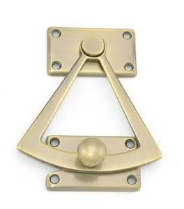Baldwin Dutch Door Quadrant Satin Brass & Brown 0340.060